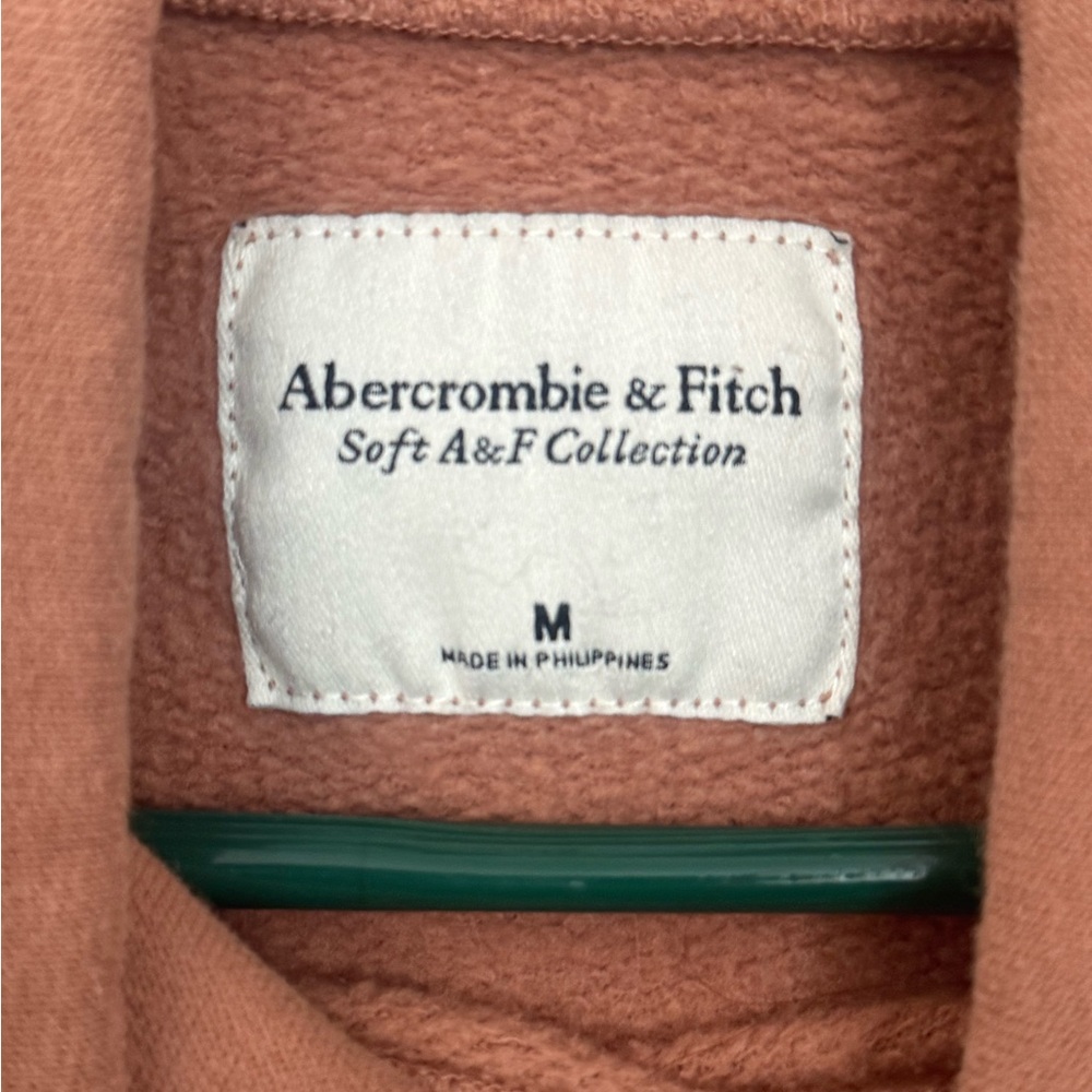 Abercrombie & Fitch Women's Terracotta Turtleneck Sweatshirt - Picture 2 of 4